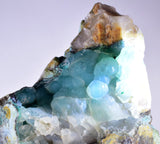 11ms DRUZY GEM SILICA CHRYSOCOLLA CHALCEDONY BOTRYOIDAL LILY MINE PERU DB95