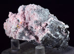 6.4cms RHODOCHROSITE ROSETTE PERU PINK CRYSTALS HUANZALA MINE MINERAL RB548