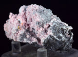 6.4cms RHODOCHROSITE ROSETTE PERU PINK CRYSTALS HUANZALA MINE MINERAL RB548