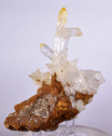 9.1cms QUARTZ HALLOYSITE MANGO COLOMBIA NATURAL CRYSTAL MINERAL SPECIMEN QB62