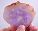 96grs. AMETRINE QUARTZ CITRINE AMETHYST CRYSTAL BOLIVIA JEWELRY EB78