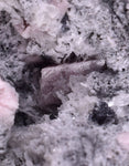 6.3cms RHODOCHROSITE ROSETTE PERU PINK CRYSTALS HUANZALA MINE MINERAL RB547