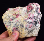 415 Grams GEM RED THULITE SCAPOLITE MARIALITE CLINOZOISITE ROUGH PERU OB135