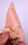 80 grams GEM PINK OPAL PERU ROUGH ANGEL SKIN TRANSLUCENT CORAL COLOR PB69