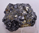 10cms PYRITE CUBIC GALENA BOURNONITE PERU CRYSTALS MINERAL SPECIMEN MB135