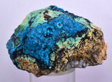 5.4cms QUARTZ CHRYSOCOLLA BOTRYOIDAL TENTADORA MINE PERU MINERAL SPECIMEN CB118