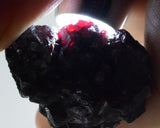 3.2cms PROUSTITE RED RUBY SILVER PERU UCHUCCHACUA MINE MINERAL SPECIMEN HB121