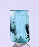 2ct GEM BLUE OPAL SCENIC CABOCHON PERU SEASCAPE PENDANT JEWELRY DENDRITES  BB17