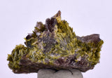 3.6cms PREMIUM EPIDOTE AXINITE CRYSTALS PERU AESTHETIC COLLECTOR CB136