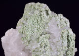 13cms FUCHSITE MUSCOVITE QUARTZ RARE CRYSTAL CHROMIUM MINERAL SPECIMEN PERU KB52