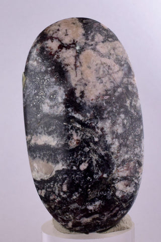 160cts GIANT CABOCHON PROUSTITE RUBY SILVER MINERAL PERU UCHUCCHACUA MINE BB229