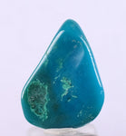 8carats GEM SILICA CHRYSOCOLLA CHALCEDONY LILY MINE PERU SCENIC TUMBLED BB51