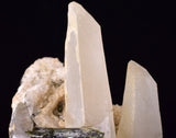 12.3cms QUARTZ EPIDOTE CRYSTAL MINERAL SPECIMEN QB109