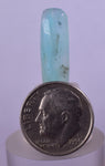 4ct GEM BLUE OPAL SCENIC CABOCHON PERU SEASCAPE PENDANT JEWELRY BB349