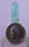 4ct GEM BLUE OPAL SCENIC CABOCHON PERU SEASCAPE PENDANT JEWELRY BB349