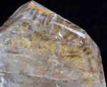 11cms QUARTZ DENDRITIC MANGANESE SHINY POLISHED CRYSTAL MINERAL SPECIMEN QB91