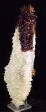 26cms STALACTITE QUARTZ IRIDESCENT GOETHITE LIMONITE PERU MINERAL SPECIMEN QB71