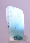 5.5ct GEM BLUE OPAL SCENIC CABOCHON PERU SEASCAPE PENDANT JEWELRY BB103