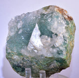 10.5cms DRUZY CHRYSOCOLLA SELENITE  QUARTZ LILY MINE PERU 2000 DISCOVERY DB53