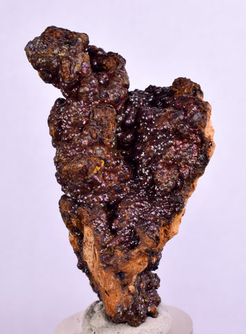 5.7cms GOETHITE BOTRYOIDAL IRIDESCENT CRYSTALS PERU IRON NEW FIND MINERAL ZB34