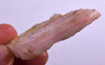 19.5 grams GEM PINK OPAL PERU ROUGH CORAL COLOR TRANSLUCENT MINERAL PB39
