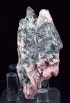 5.6cms RHODOCHROSITE ROSETTE PYRITE CRYSTALS PERU MINERAL SPECIMEN RB575