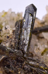 5.6cms PREMIUM EPIDOTE QUARTZ MINIATURE CRYSTALS PERU AESTHETIC COLLECTOR CB164