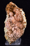 9.9cms ROSE DRUZY QUARTZ BRIGHT CRYSTALS CATHEDRAL BOTRYOIDAL PERU NEW FIND QB41