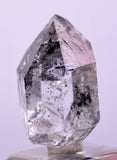 1.7cms HERKIMER DIAMOND ANTHRAXOLITE CRYSTALS MINERAL SPECIMEN PERU QB19