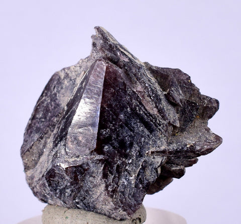2.9cm GEM AXINITE CRYSTAL  PERU SUPER SHINY MINERAL SPECIMEN AB94