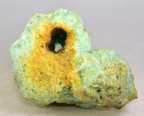 22cm MELANTERITE VOLCANO HOLE INSIDE STALACTITE CHALCANTHITE CRYSTAL PERU  FB77