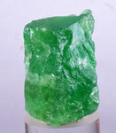 3cms EMERALD GREEN FLUORITE CRYSTAL PERU HUANZALA MINE SHINY NEW FIND KB04