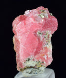 2.2cms RHODOCHROSITE QUARTZ PYRITE CHINA CRYSTAL RHOMBOHEDRAL MINIATURE RB656