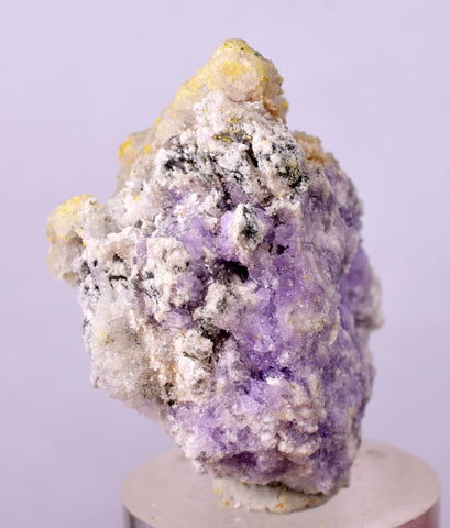 3.1cms COQUIMBITE ALUNOGEN CRYSTAL ROMERITE COPIATITE MINERAL SPECIMEN UB238