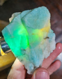 138 Gram AMAZONITE ROUGH PERU HIGH QUALITY MINERAL SPECIMEN NATURAL EB80