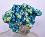6.5cms CHALCANTHITE MELANTERITE ROMERITE ALUNOGEN PERU NATURAL  CRYSTALS FB68