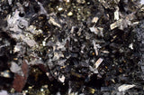 4.9cms MARCASITE PYRITE QUARTZ  ARSENOPYRYTE  PERU SHINY CRYSTALS MINERAL MB114