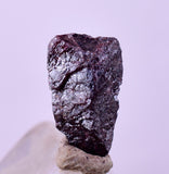 0.9cms PROUSTITE PYRARGIRITE CRYSTAL RUBY SILVER PERU UCHUCCHACUA MINE HB273