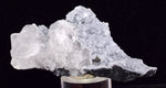 7.3cms DRUZY QUARTZ SHINY CALCITE NATURAL CRYSTAL PERU MINERAL SPECIMEN QB46