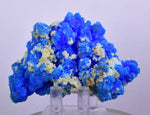7.6cms NEW BLUE CHALCANTHITE NATURAL BOTRYOIDAL CRYSTALS PERU TRANSLUCENT FB30