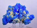 7.6cms NEW BLUE CHALCANTHITE NATURAL BOTRYOIDAL CRYSTALS PERU TRANSLUCENT FB30