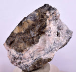 3.8cms TWIN ACANTHITE QUARTZ PYRARGYRITE CRYSTALS MINERALPERU COLLECTOR HB168