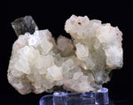 5.8cms PREHNITE QUARTZ EPIDOTE CRYSTALS PERU SHINY MINERAL SPECIMEN UB243