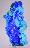 14cms NEW BLUE CHALCANTHITE NATURAL BOTRYOIDAL CRYSTALS PERU TRANSLUCENT FB78
