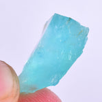 11cts GEM BLUE OPAL HIGH QUALITY PERU ROUGH SCENIC MINERAL SPECIMEN OB146