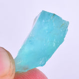 11cts GEM BLUE OPAL HIGH QUALITY PERU ROUGH SCENIC MINERAL SPECIMEN OB146
