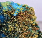 6.9cms CHALCANTHITE MELANTERITE ROMERITE ALUNOGEN PERU NATURAL  CRYSTALS FB74
