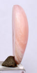 12.5cts GEM PINK OPAL CABOCHON PERU TRANSLUCENT JEWELRY PENDANT BB314
