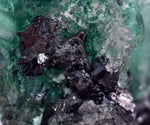 2.3cms GEOCRONITE GREEN FLUORITE CRYSTAL PERU MILPO ATACOCHA PERU SHINY KB35