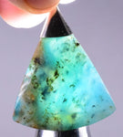4cms BLUE OPAL SCENIC CABOCHON SILVER 950 PERU SEASCAPE PENDANT JEWELRY BB153